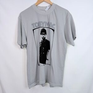 TobyMac Concert Tour T-Shirt Mens Medium Gray NWT